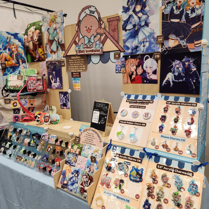 Triad Anime Con 2026 setup
