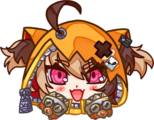 1" Gigi Murin Acrylic Keychain