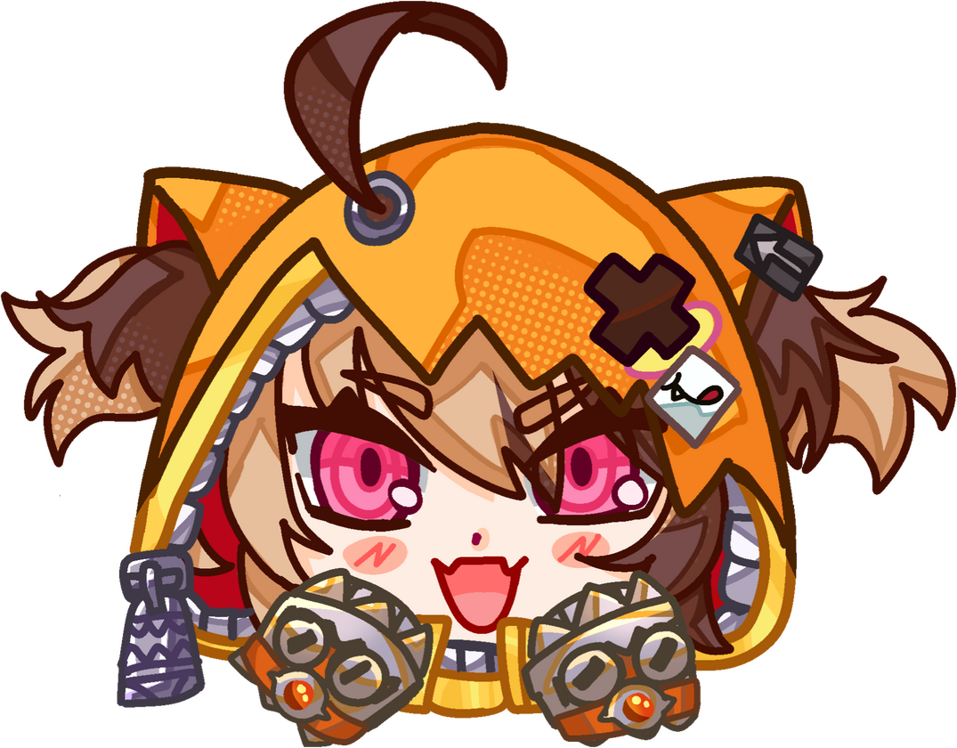 1" Gigi Murin Acrylic Keychain