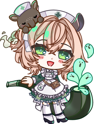 2.5" Nimi Nightmare Acrylic Keychain