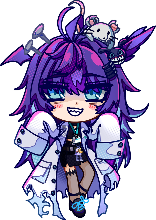 2.5" Dr. Nova(e) Acrylic Keychain