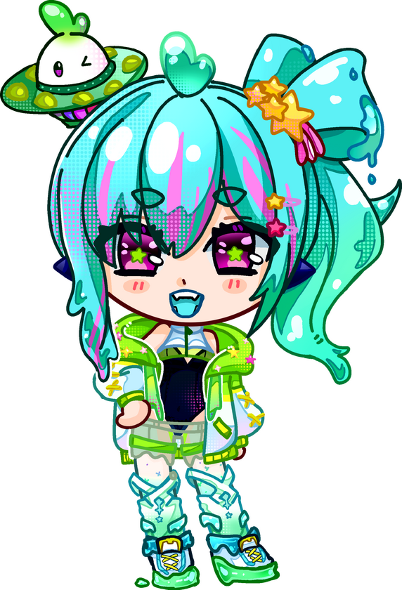 2.5" PiaPiUFO Acrylic Keychain