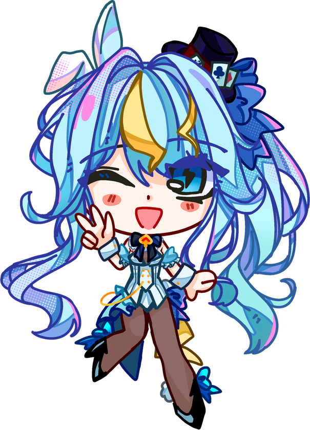 2.5" Kaminari Clara Acrylic Keychain