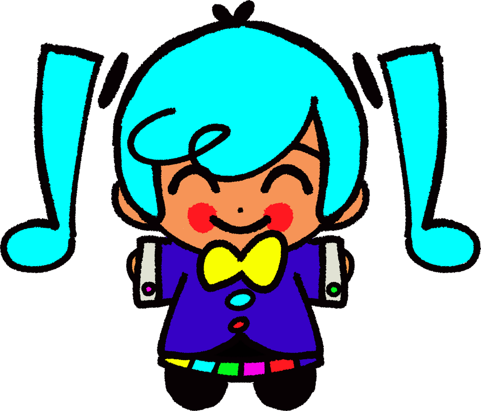 Flavor Foley Hatsune Miku Static Keychain