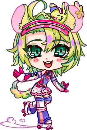 2.5" Ashton Marten Acrylic Keychain