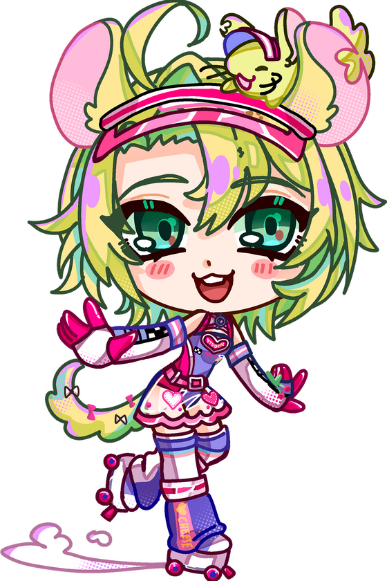 2.5" Ashton Marten Acrylic Keychain