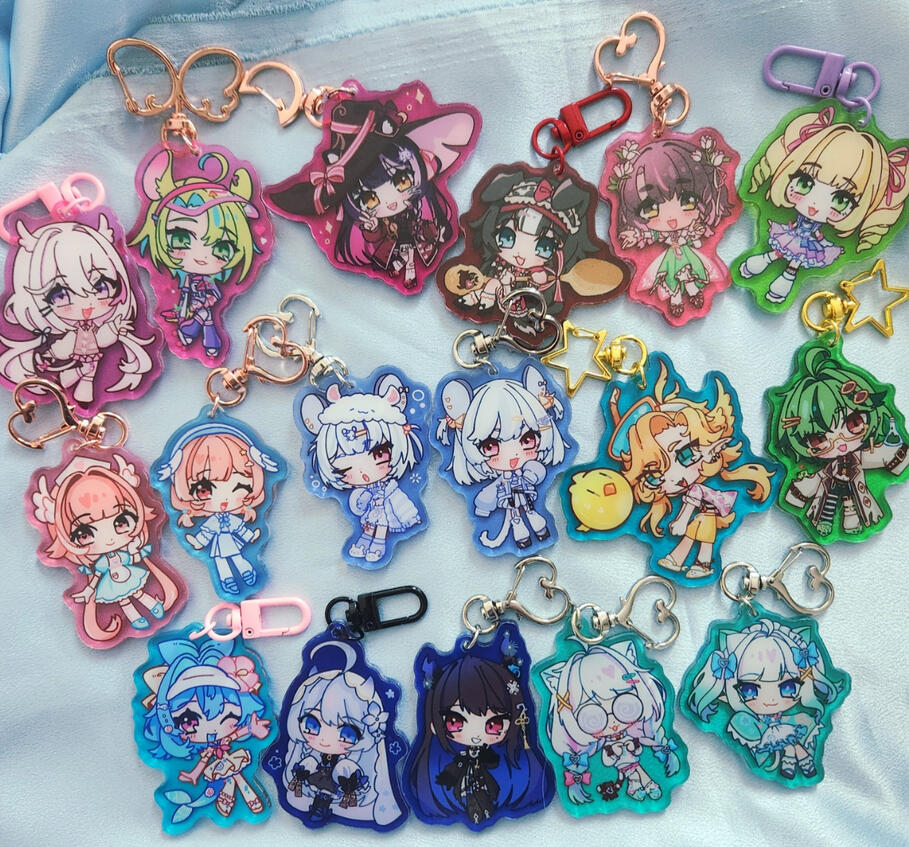 Acrylic Vtuber Charms