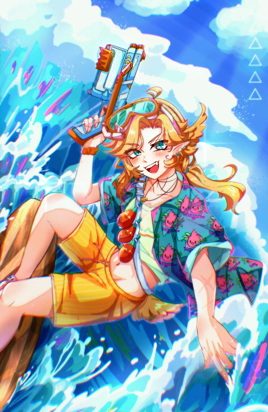 Dokibird Swim Outfit