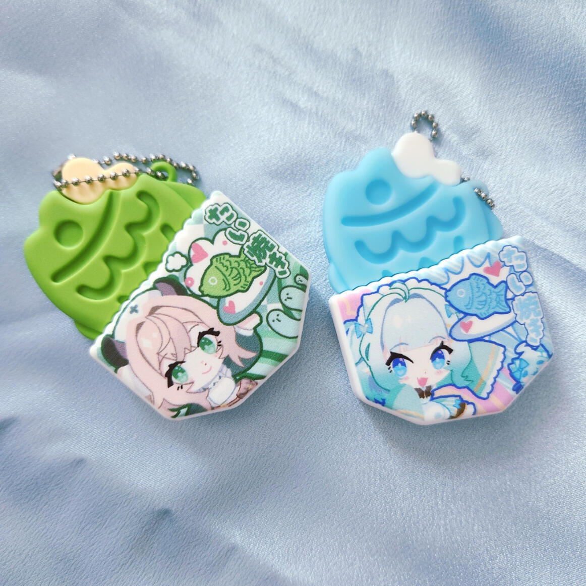 pvc taiyaki charm
