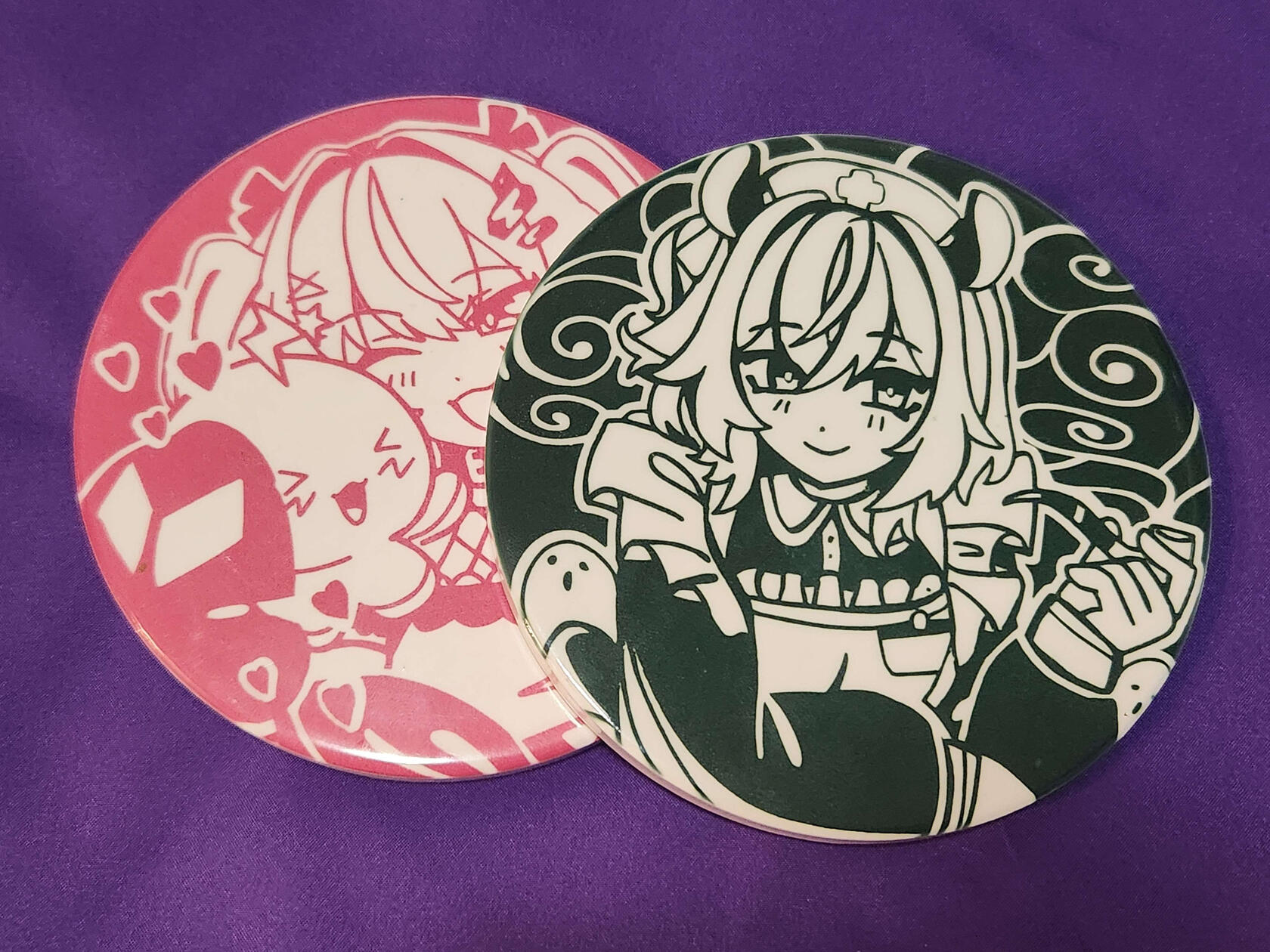 Lia and Nimi Sublimated Ceramic Coasters